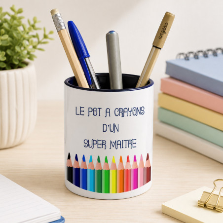       Pot à crayons super maître
    