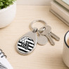 Porte clés jeton de caddie Bretagne - Idée cadeau bretonne à petit prix - Porte-clés