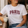 T-shirt Paris France femme - Style vintage urbain - T-shirts Femme