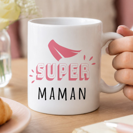       Mug Super Maman - Cadeau fête des mères
    