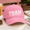 Casquette personnalisée - Couleur : Rose
