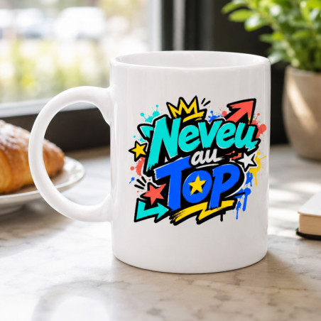       Mug Neveu au top - Tasse positive pour neveu
    