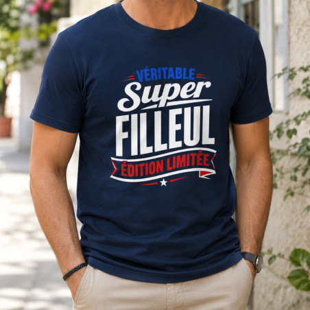       T-shirt Super Filleul édition limitée - Cadeau filleul
    
