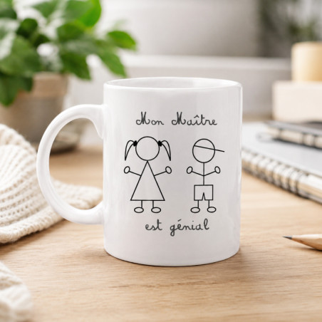       Mug Maître d'école - cadeau fin d'année école original
    