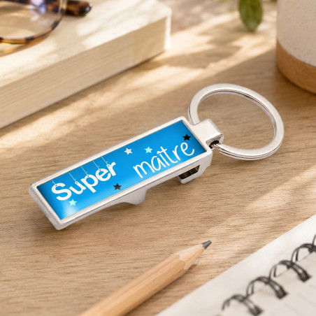       Décapsuleur Super Maître - cadeau fin d'année école
    