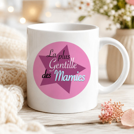       Mug Gentille Mamie - Cadeau affectueux grand-mère
    