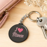 Porte clé "J'aime maman" - Idée cadeau pratique - Porte-clés Femme