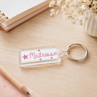 Porte clé maitresse - Plexi