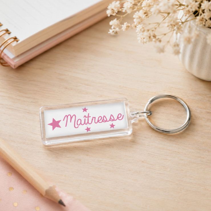 Porte clé maitresse - Plexi