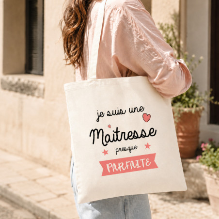       Tote bag Maîtresse presque parfaite
    