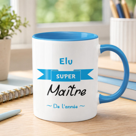       Mug Maître - cadeau tendre pour un maître d'école
    