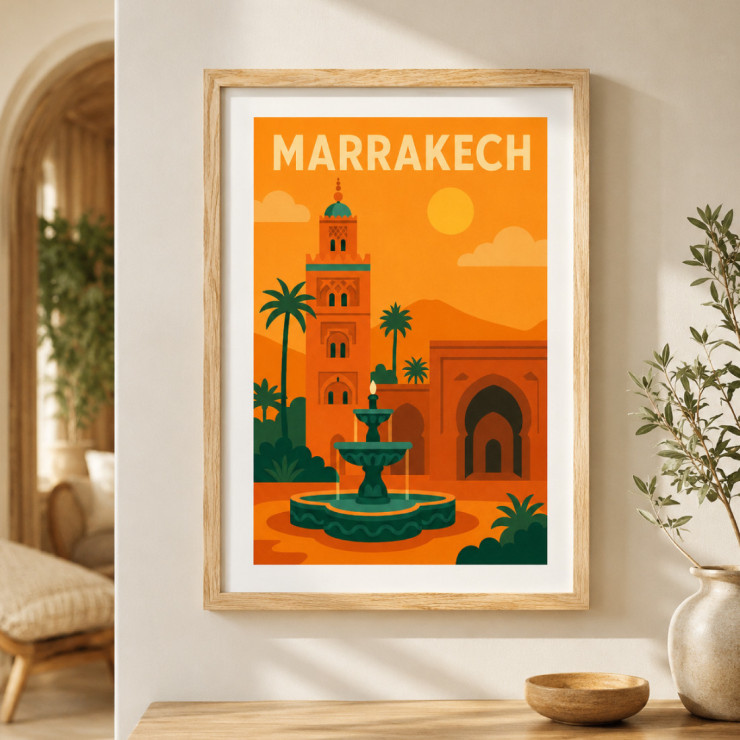 Affiche de Marrakech