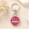 Porte clés Merci nounou - Rose - Idées de cadeaux à offrir - Porte-clés Femme