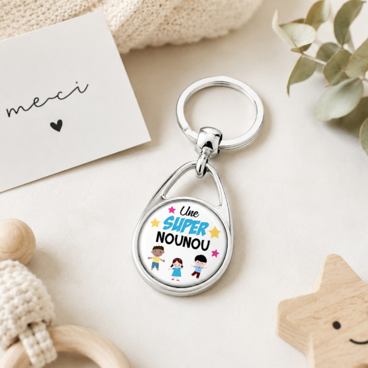       Porte clé Super nounou
    