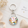 Porte-clés merci nounou - Remerciement - Anniversaire - Porte-clés Femme