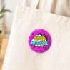 Badge Super maitresse d'école - Idées cadeaux - Angora - Badges à épingle