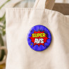 Badge AVS - Aide de Vie Scolaire - Idées cadeaux - Angora - Badges à épingle