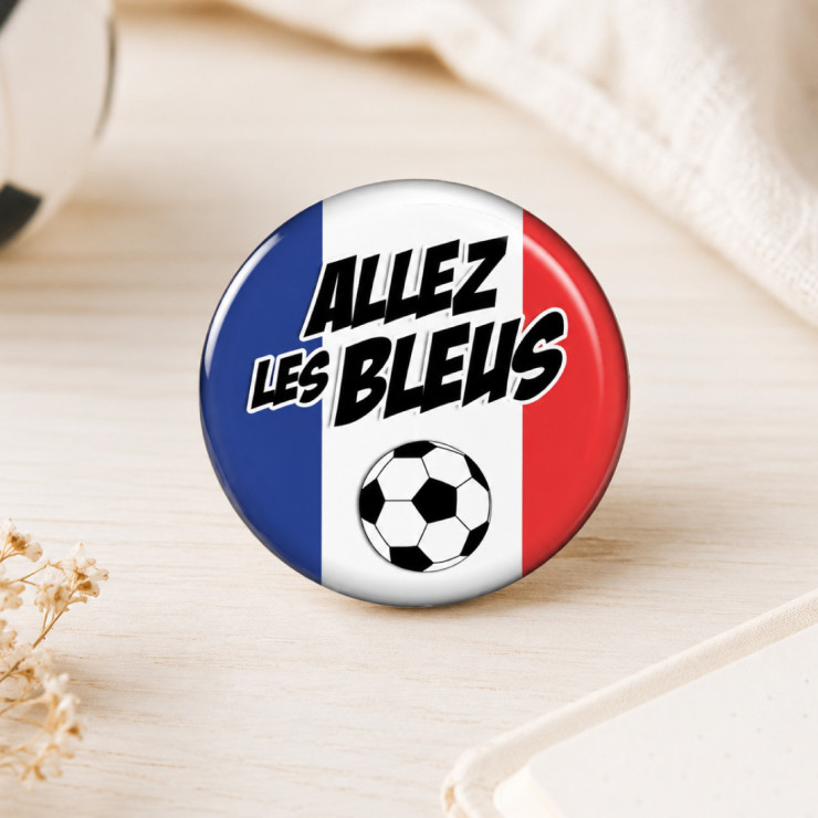 ⚽ Lot de badges Allez les Bleus 🇫🇷 - Supporters France