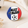 ⚽ Lot de badges Allez les Bleus 🇫🇷 - Supporters France - Badges à épingle