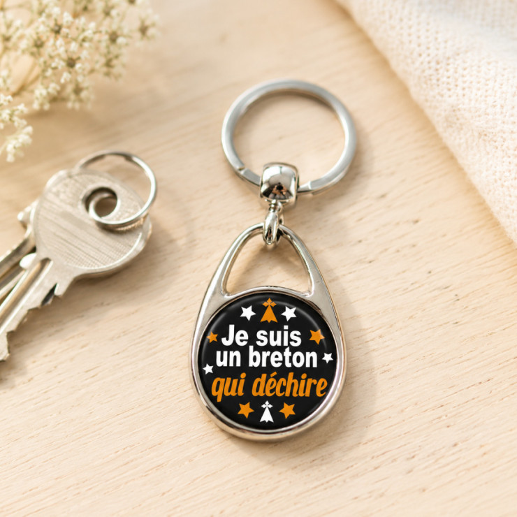       Porte clés "je suis breton déchire"
    