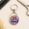 Porte-clés pour une "Coiffeuse qui décoiffe" à offrir - Porte-clés Femme