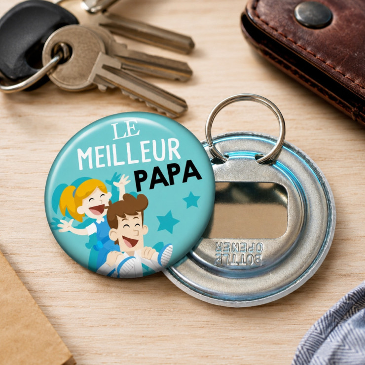       Décapsuleur Le meilleur papa - cadeau de la part des enfants
    