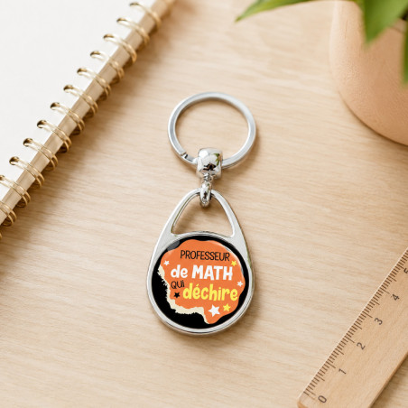       Porte clés professeur de Mathématiques
    