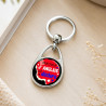 Porte clés professeur d'Anglais - Cadeau pour 'Prof qui déchire' - Porte-clés homme