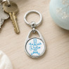 Porte clés Bigoudène enfant bleu, idée cadeau original - Porte-clés