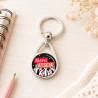 Porte clé merci atsem - Cadeau partique fabriqué en France - Porte-clés Femme