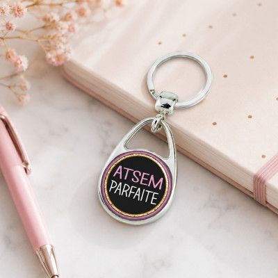 Porte clé pour atsem - Cadeau parfait - Idée à offrir