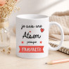 Mug Super Atsem en céramique - Remerciement - Mug Femme
