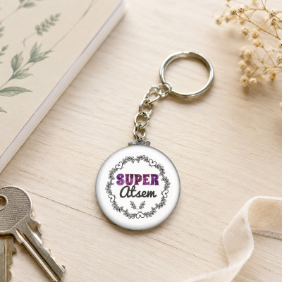 Porte clé super atsem - Offrez un cadeau pratique