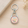 Porte clef merci Atsem - Cadeau fin d'année scolaire - Porte-clés Femme