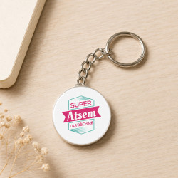 Porte clé "Super atsem qui déchire"