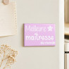 Magnet Frigo Maîtresse d'école - forme rectangulaire - Magnet Femme