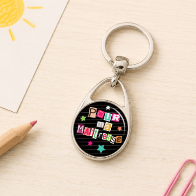 Porte clé "Pour ma maîtresse" un cadeau pratique à offrir