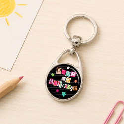 Porte clés "Pour ma maîtresse" Étoilé