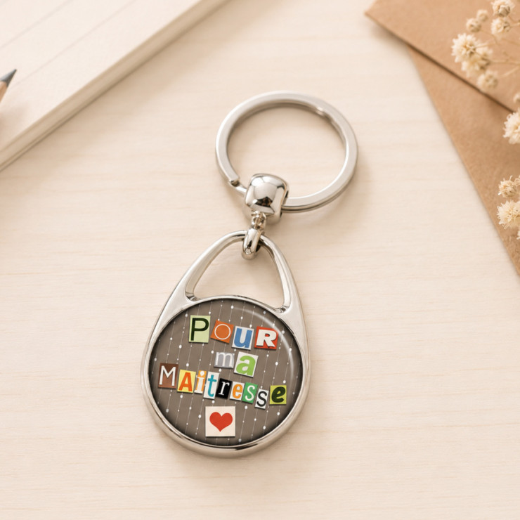 Porte clé "Pour ma maîtresse"