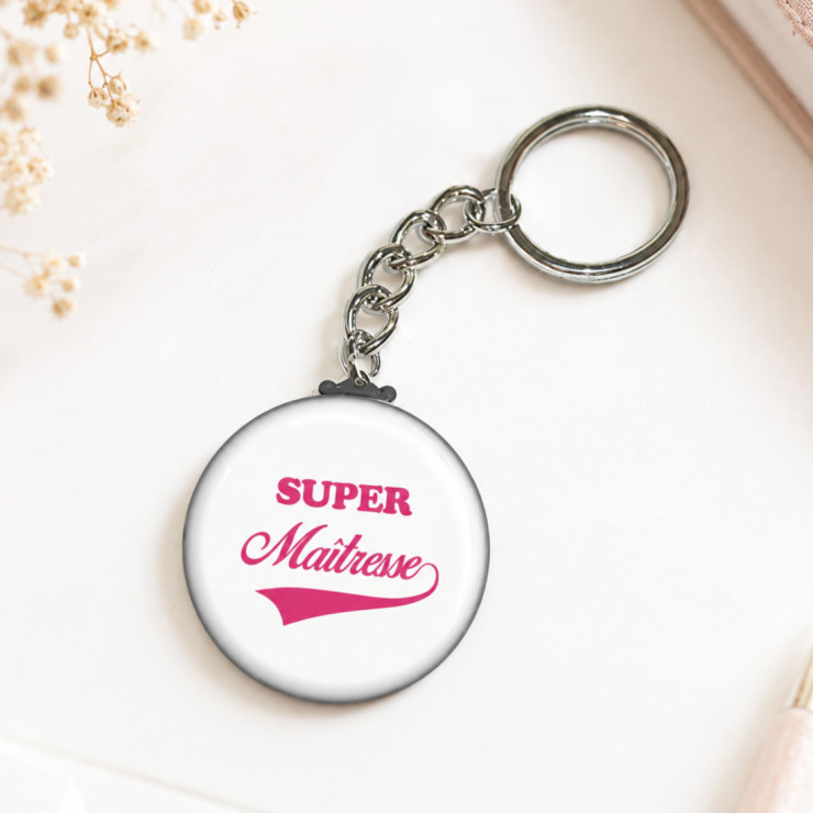       Porte clé "Super maîtresse"
    