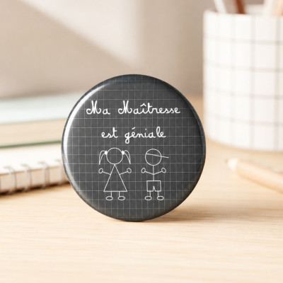 Miroir maîtresse - Idée cadeau fin d'année scolaire