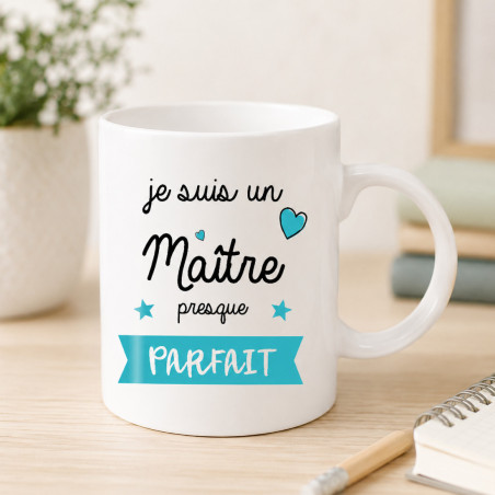       Mug Maître d'école blanc - cadeau remerciement enseignant
    