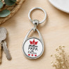 Porte clé pour "Le meilleur c'est PAPA" -  Petit cadeau qui compte - Porte-clés homme
