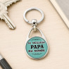 Porte clé "Le meilleur PAPA du monde" idée cadeau pratique - Porte-clés homme