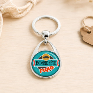 Beau porte clés "Bonne fête PAPA"