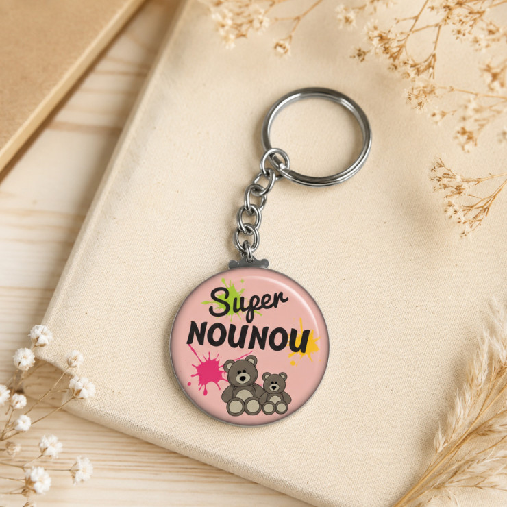       Porte clé "SUPER nounou"
    