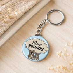 Porte clés "Merci nounou"
