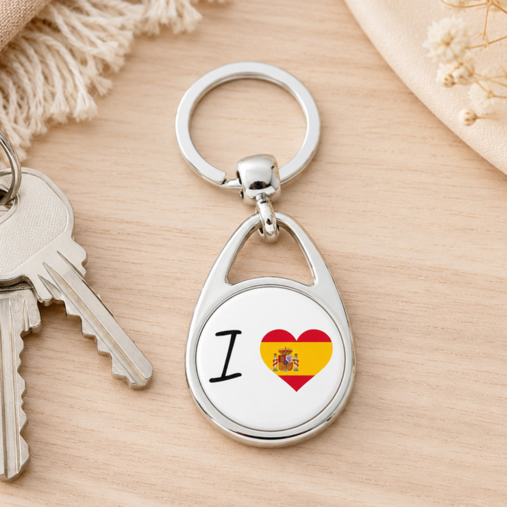 Porte clés ' J'aime l'Espagne '