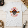 T-Shirt Pompier - Blanc chiné