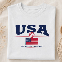 T-shirt USA football